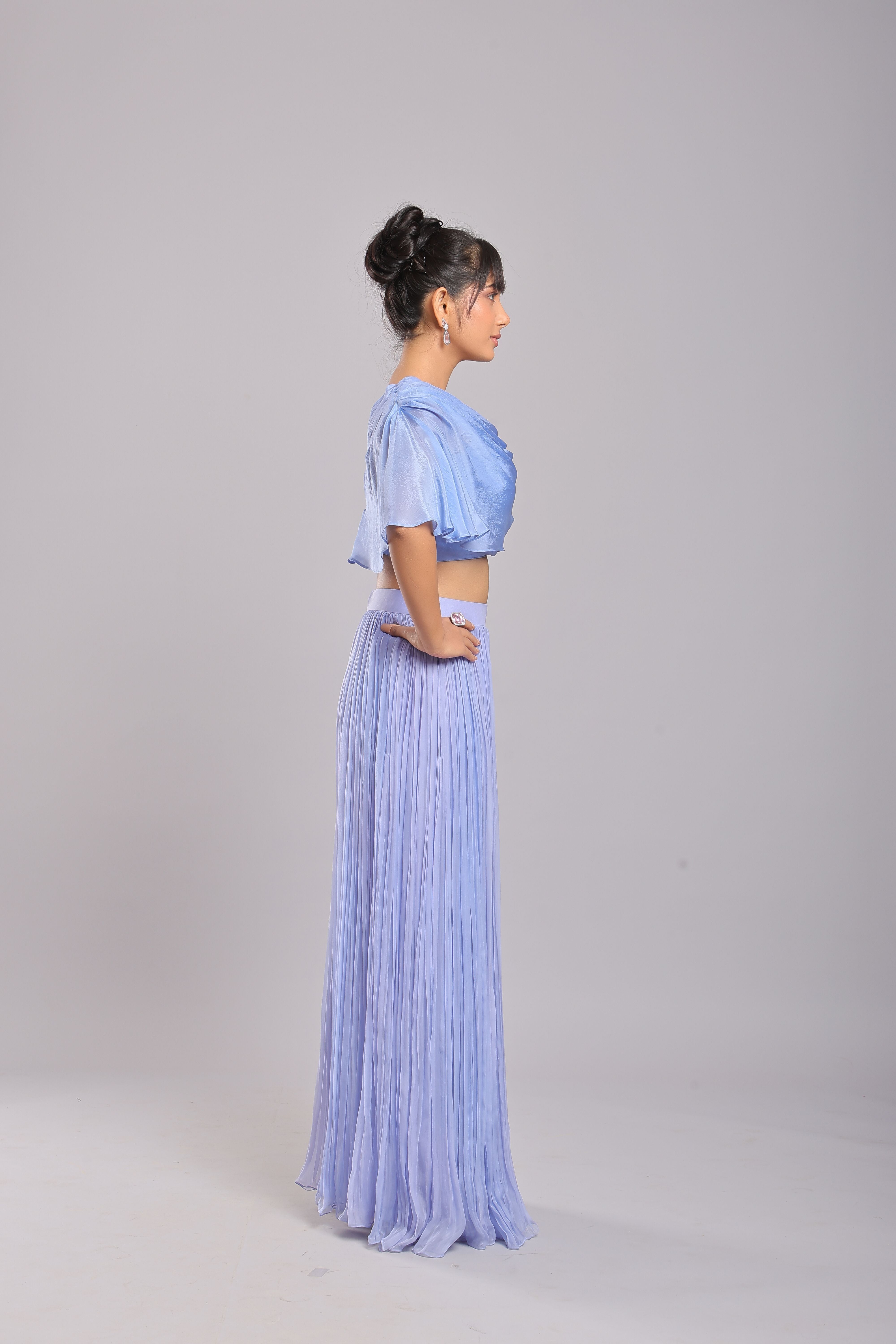 Bluebird Elegance Palazzo Set