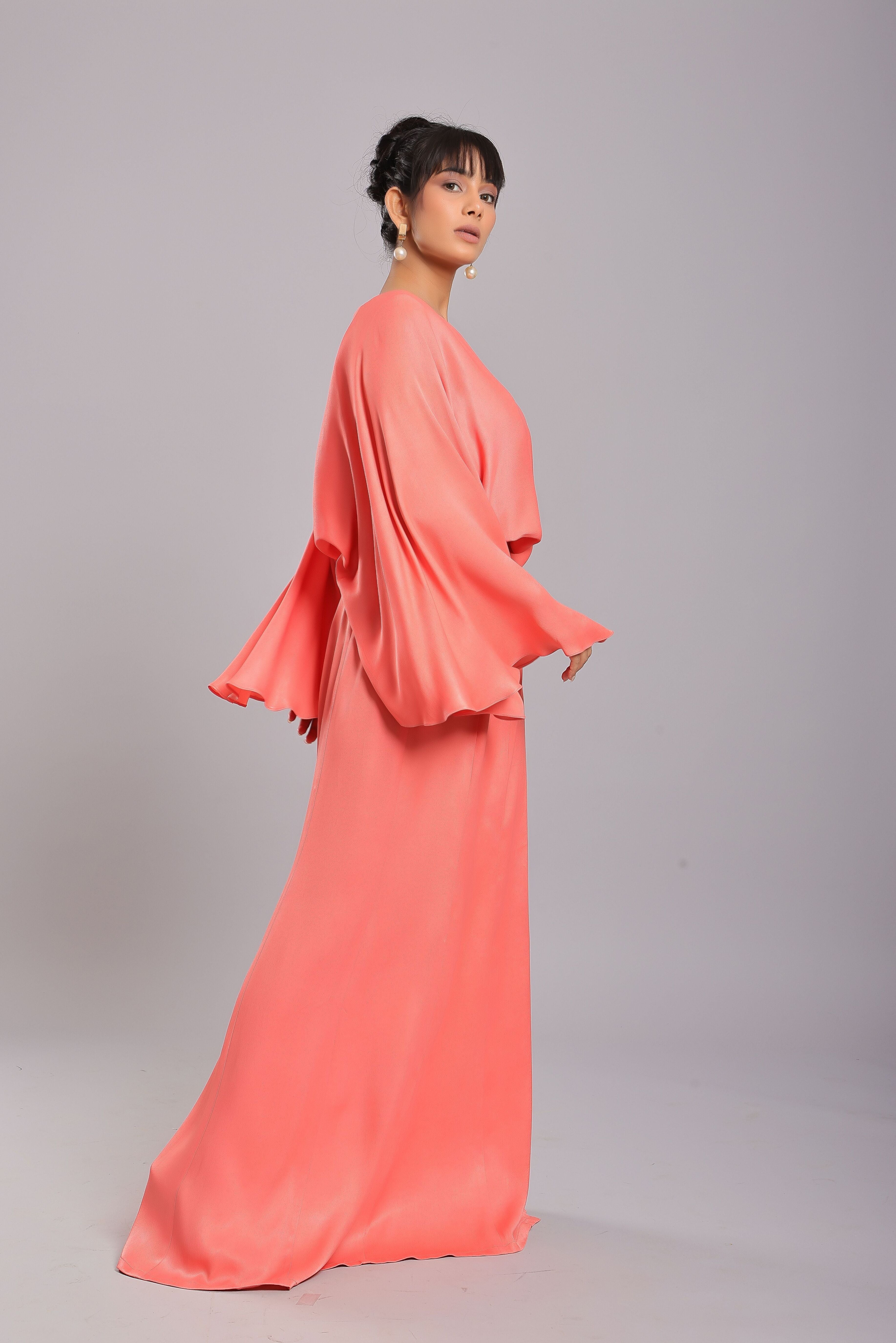 Coral Brezze Cape Set