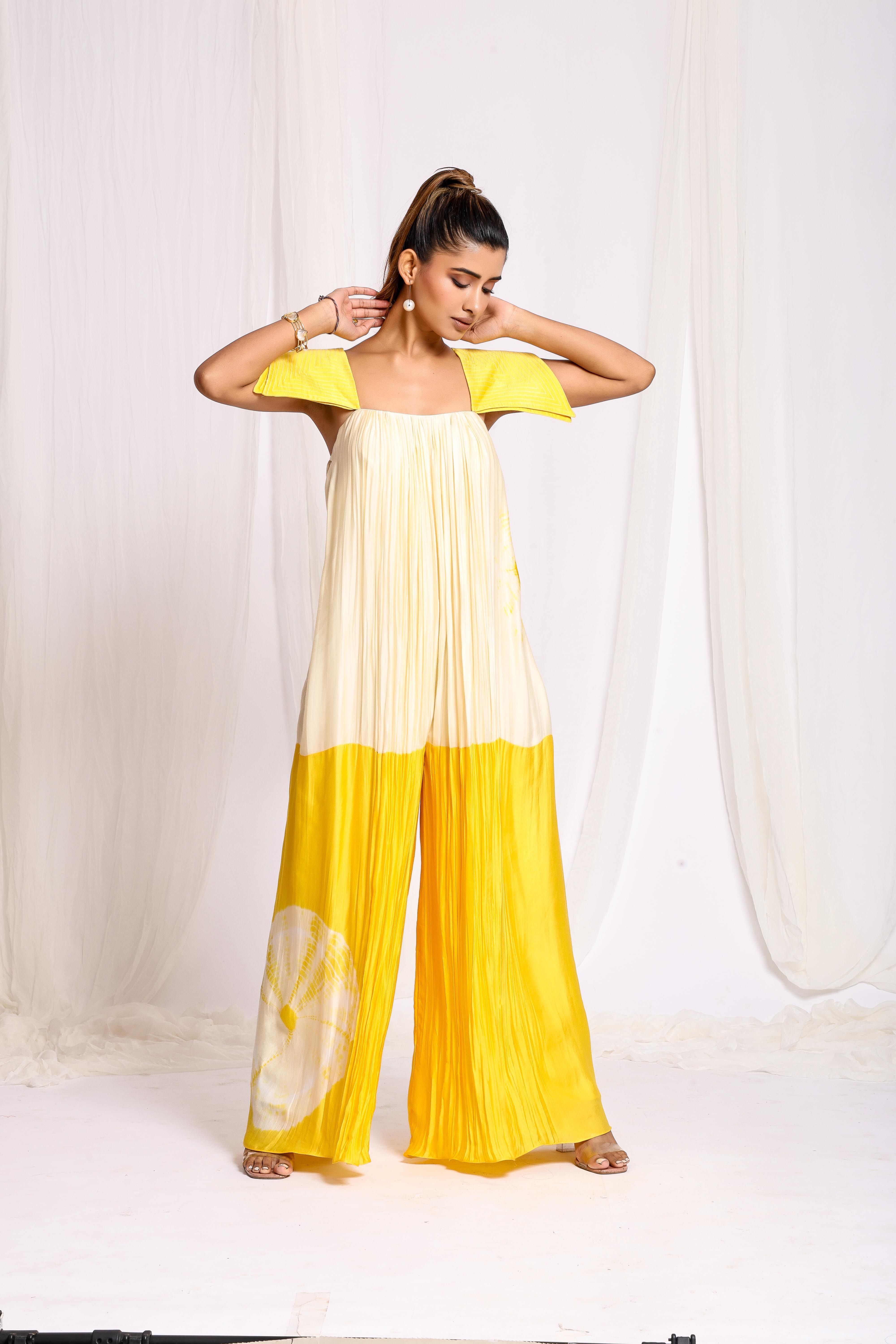 Yellow Shaded Jumpsuit