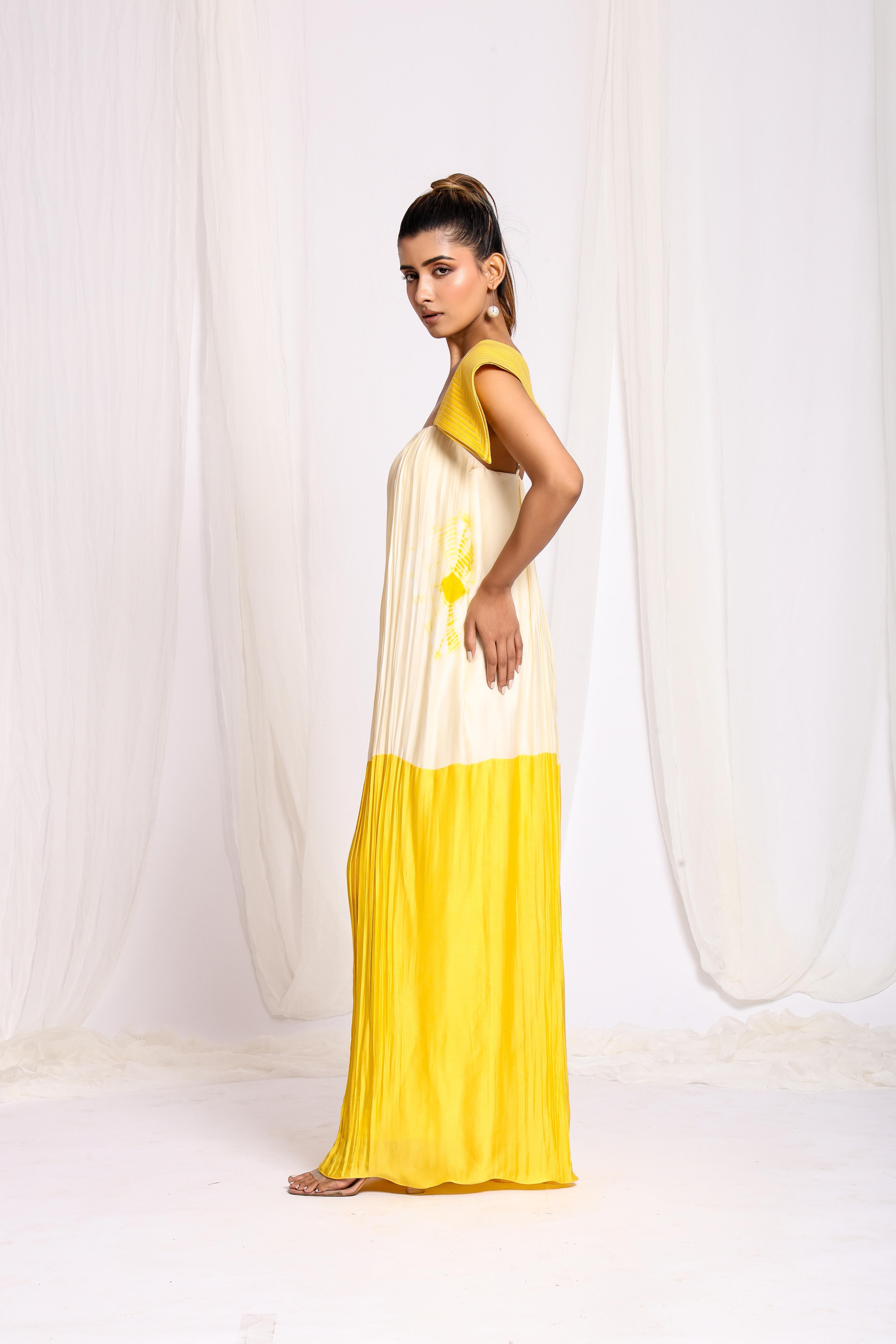 Yellow Shaded Jumpsuit