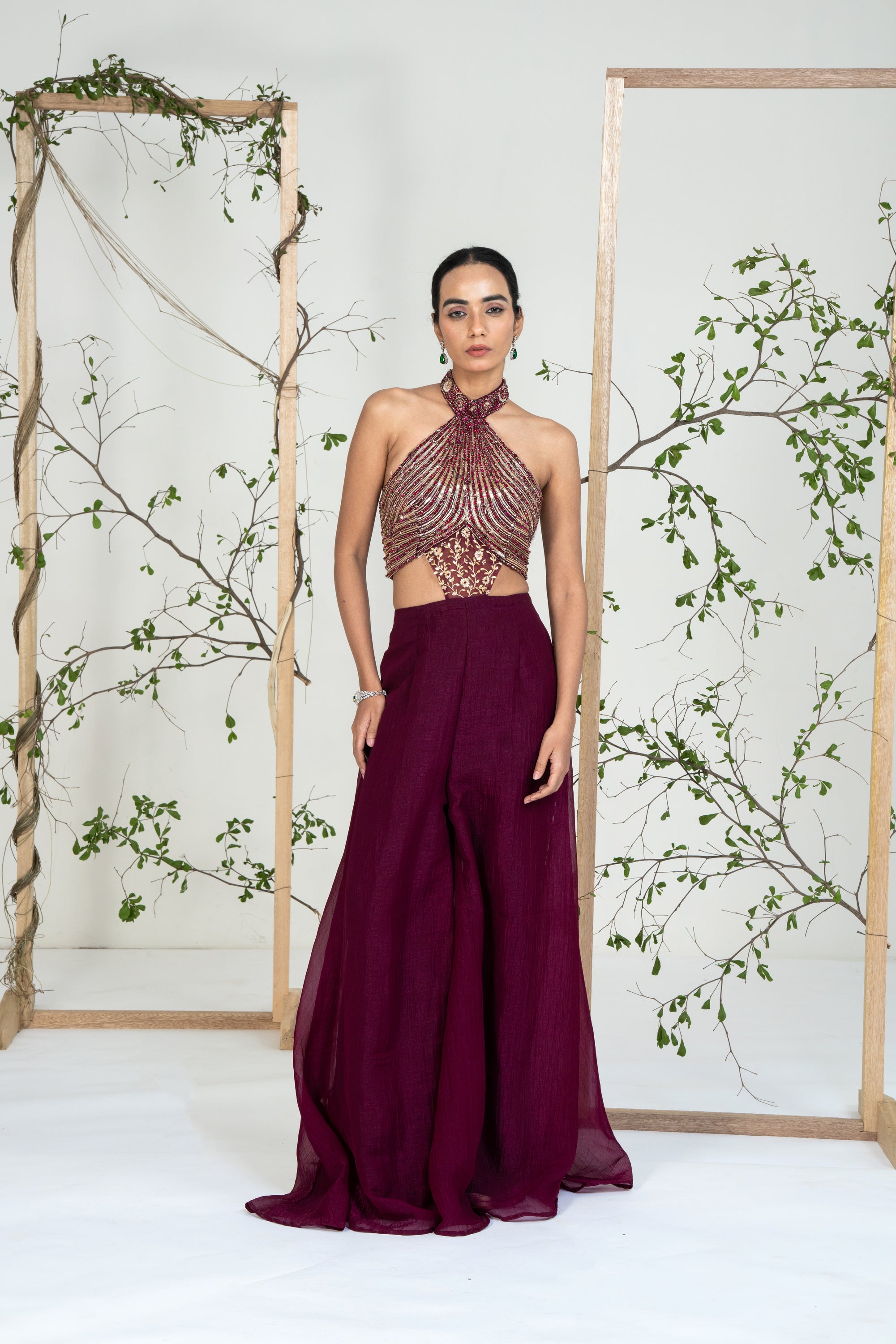 Berry Luxe Jumpsuit