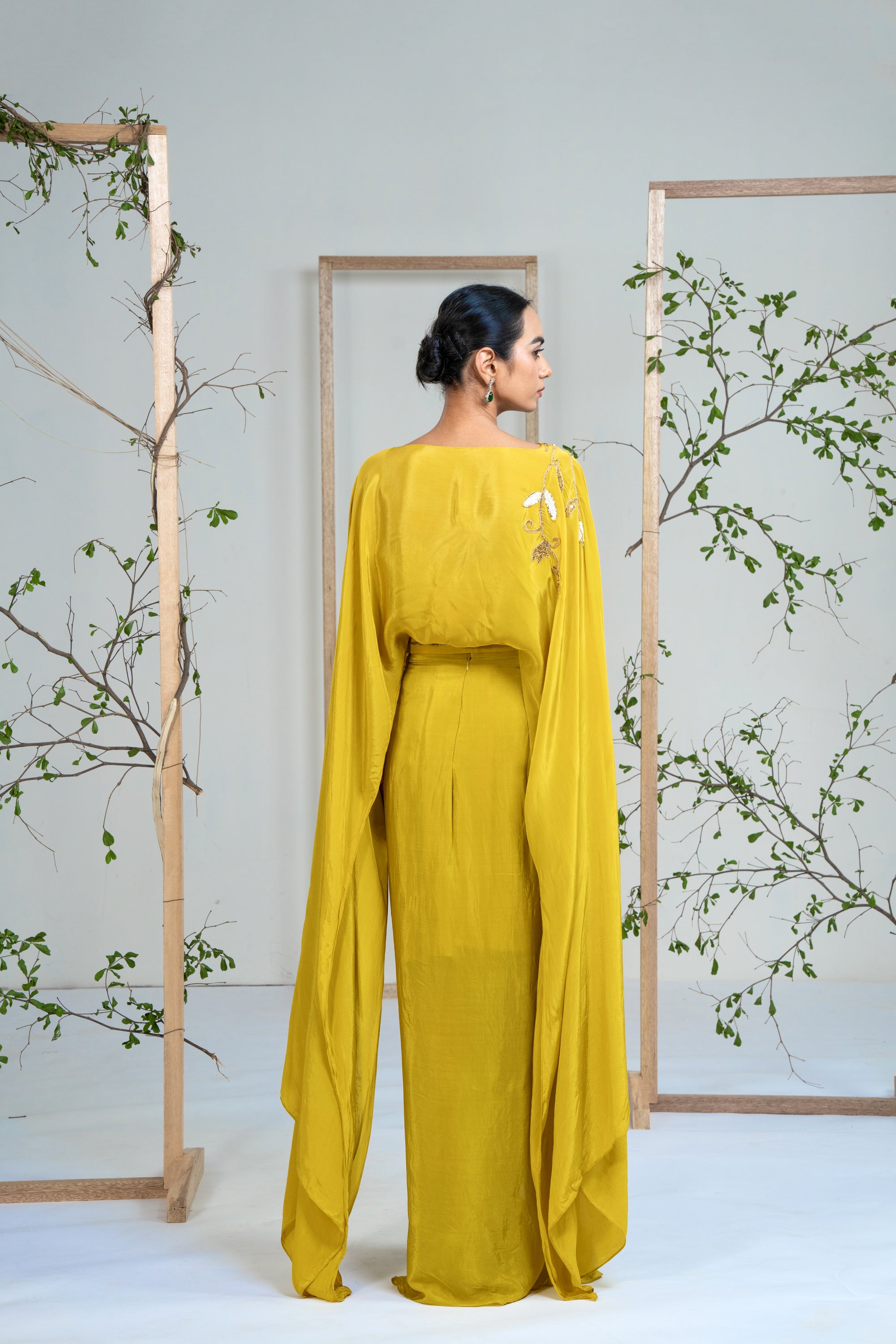 Citrus Chic Embroidered Dress