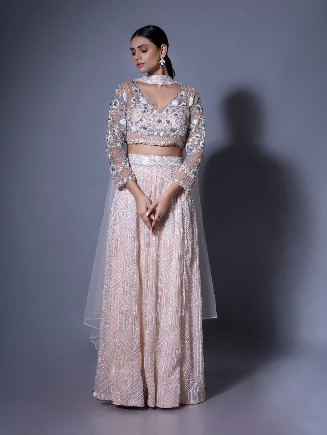 Conjunto Palazzo Elegance Nude