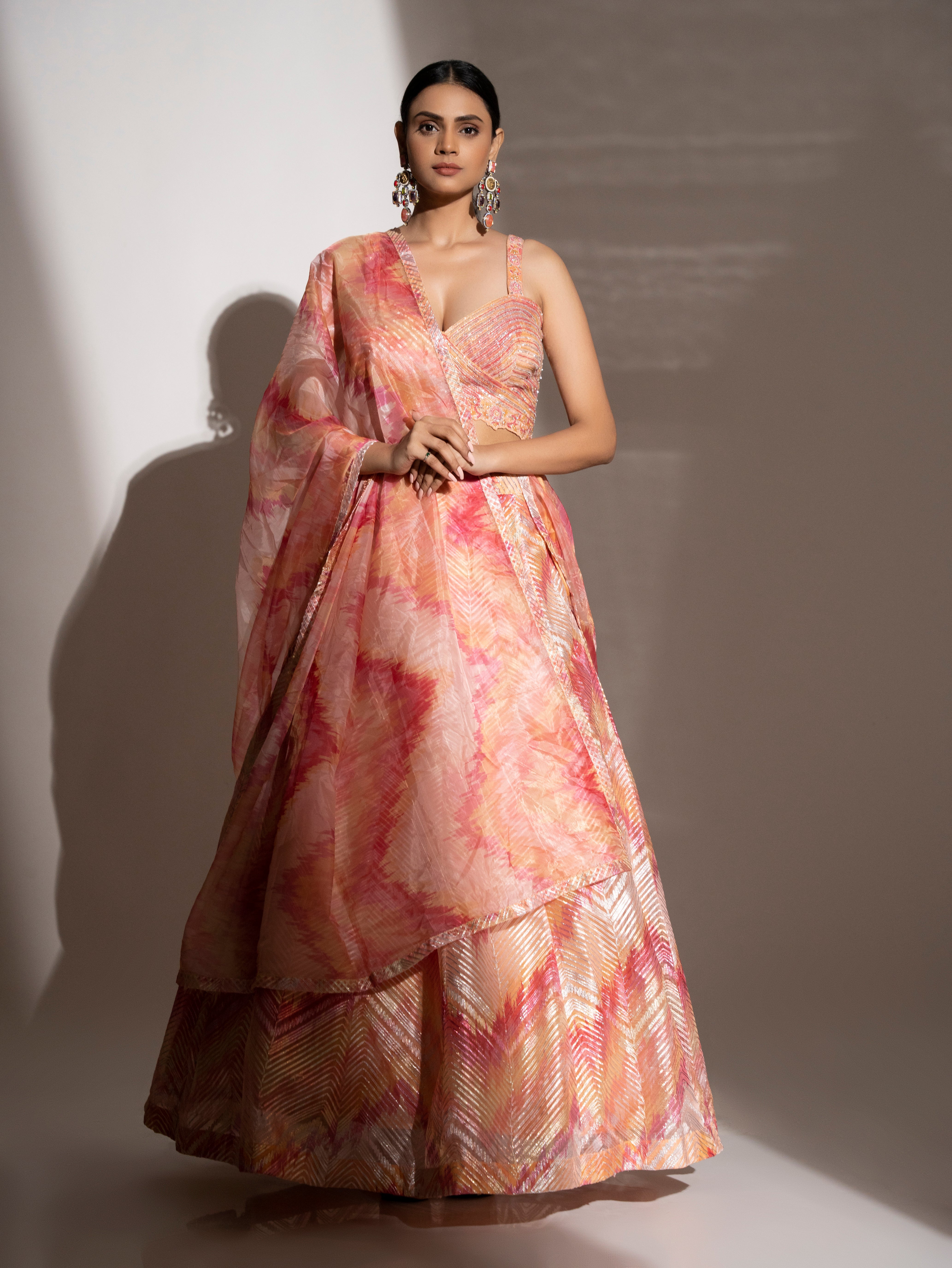 Pink Palette Lahenga Set