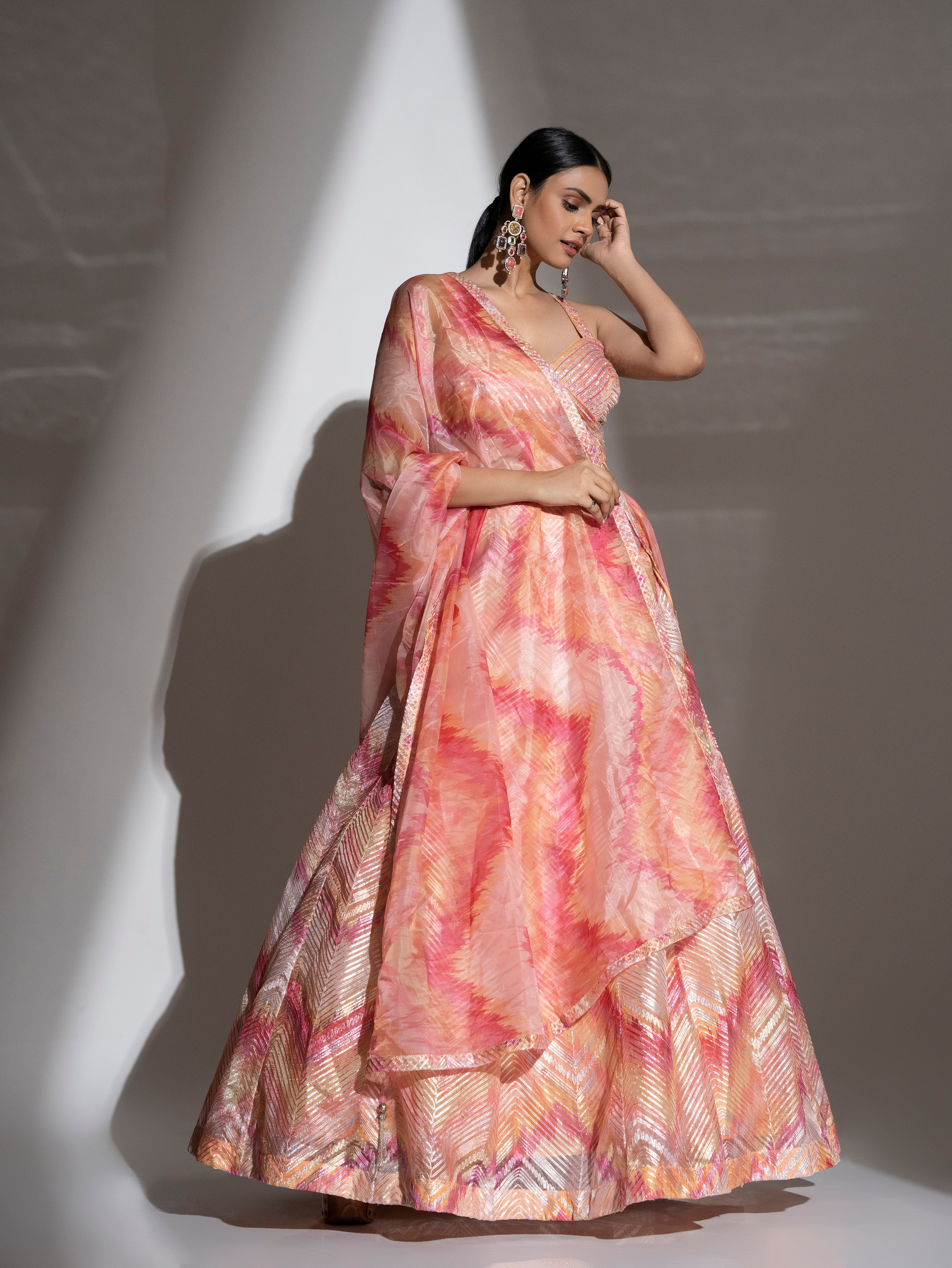 Pink Palette Lahenga Set