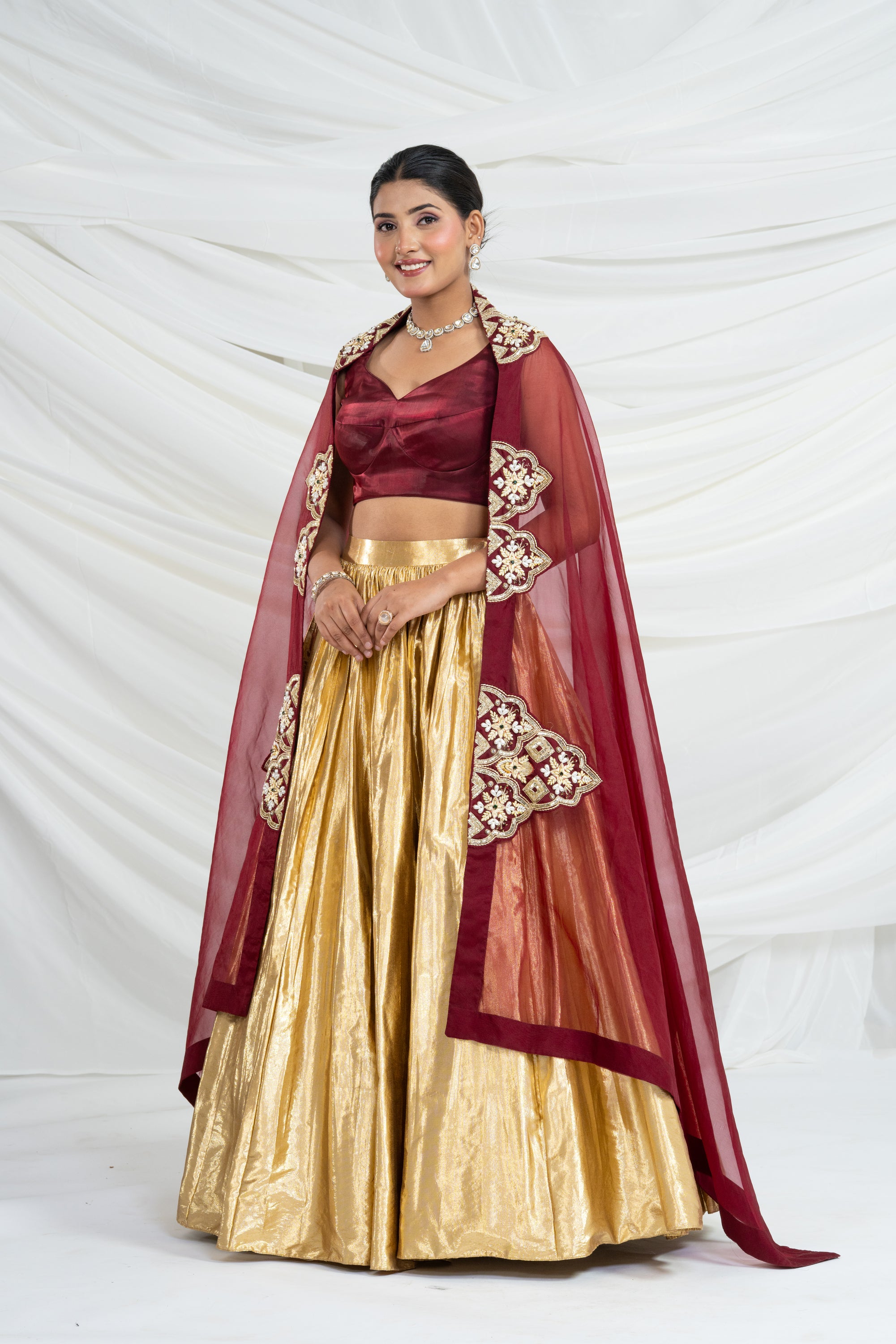 Ruby Rouge Royal Lehenga Set