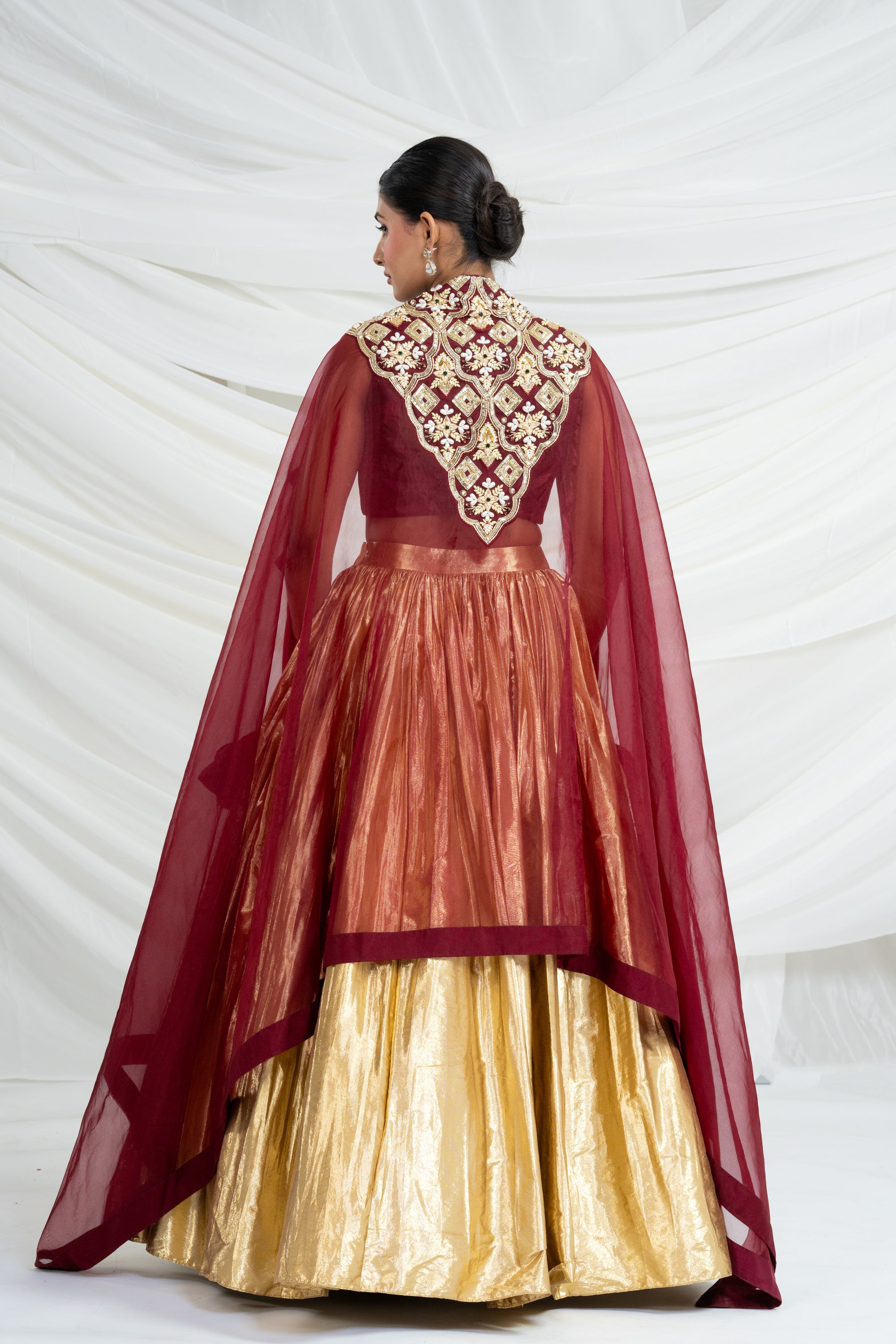 Ruby Rouge Royal Lehenga Set