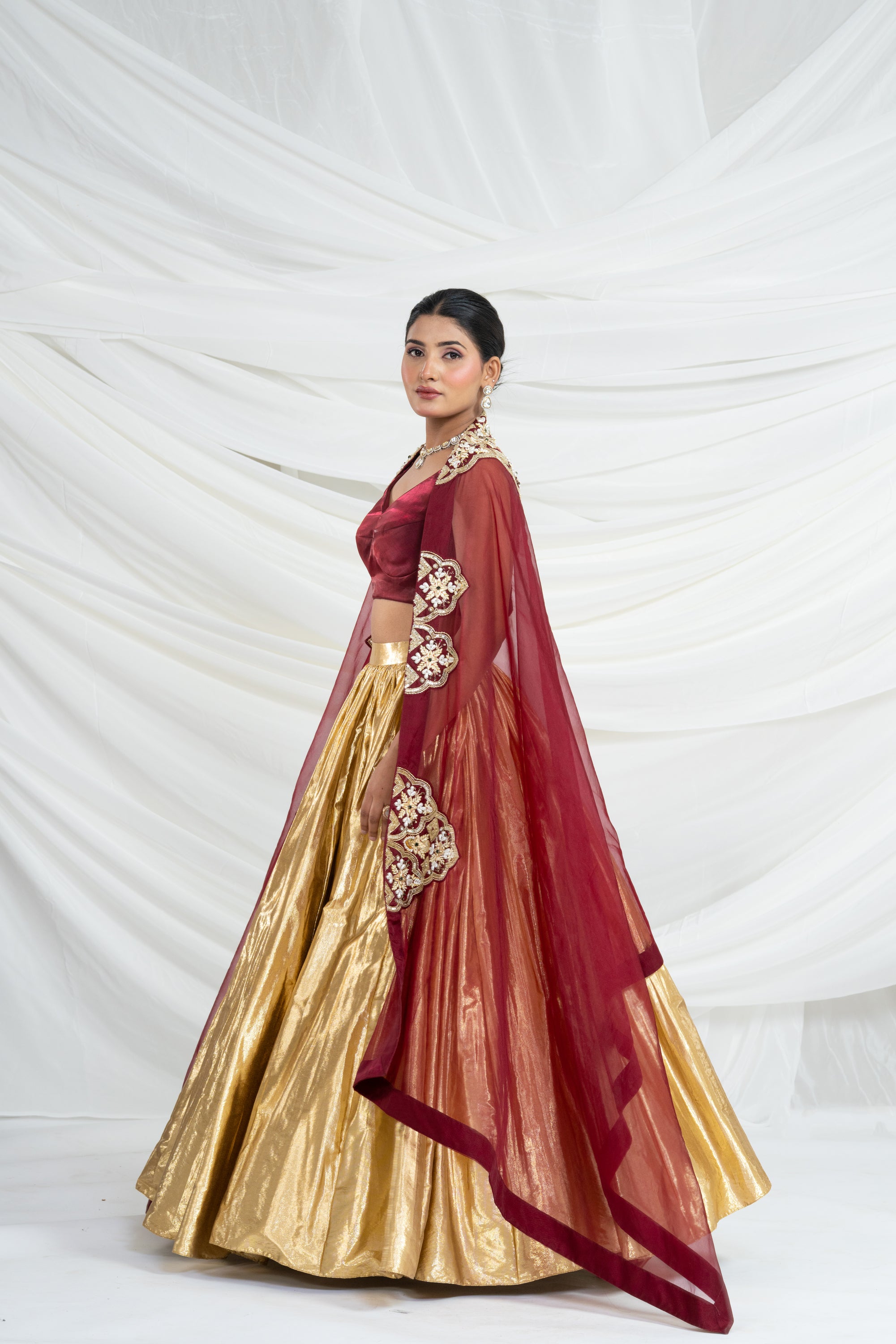 Ruby Rouge Royal Lehenga Set