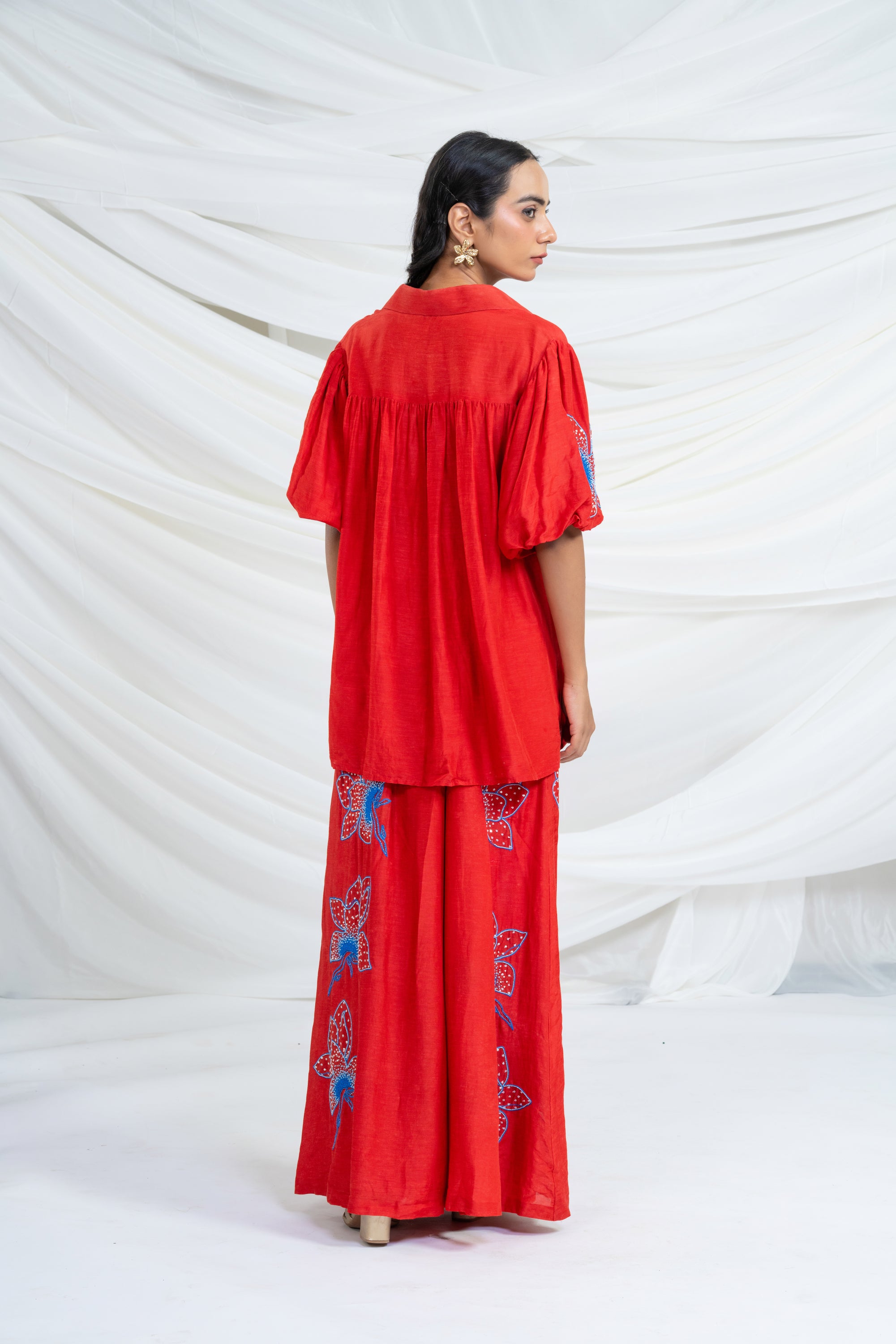 Crimson Charm Co-Ord Set