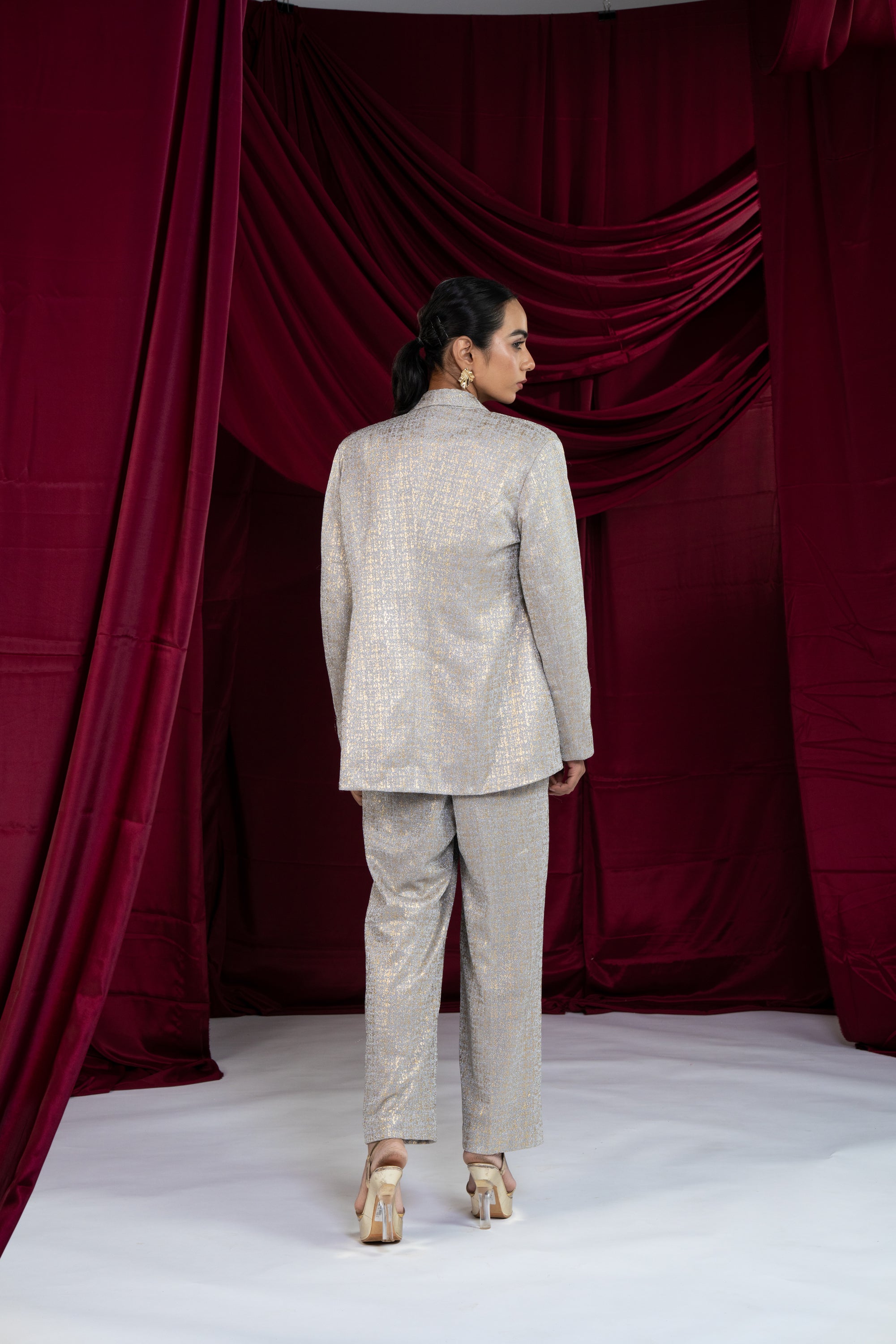 Silver Reign Coat Set