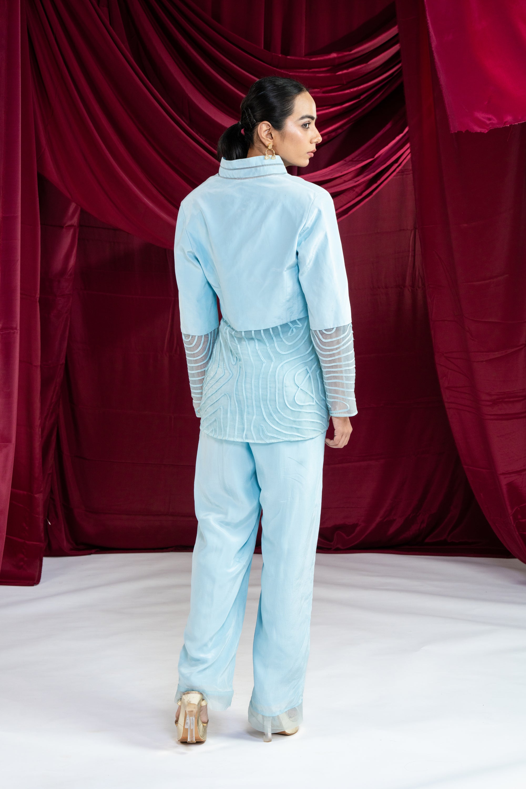 Frosted Blue Coat Set