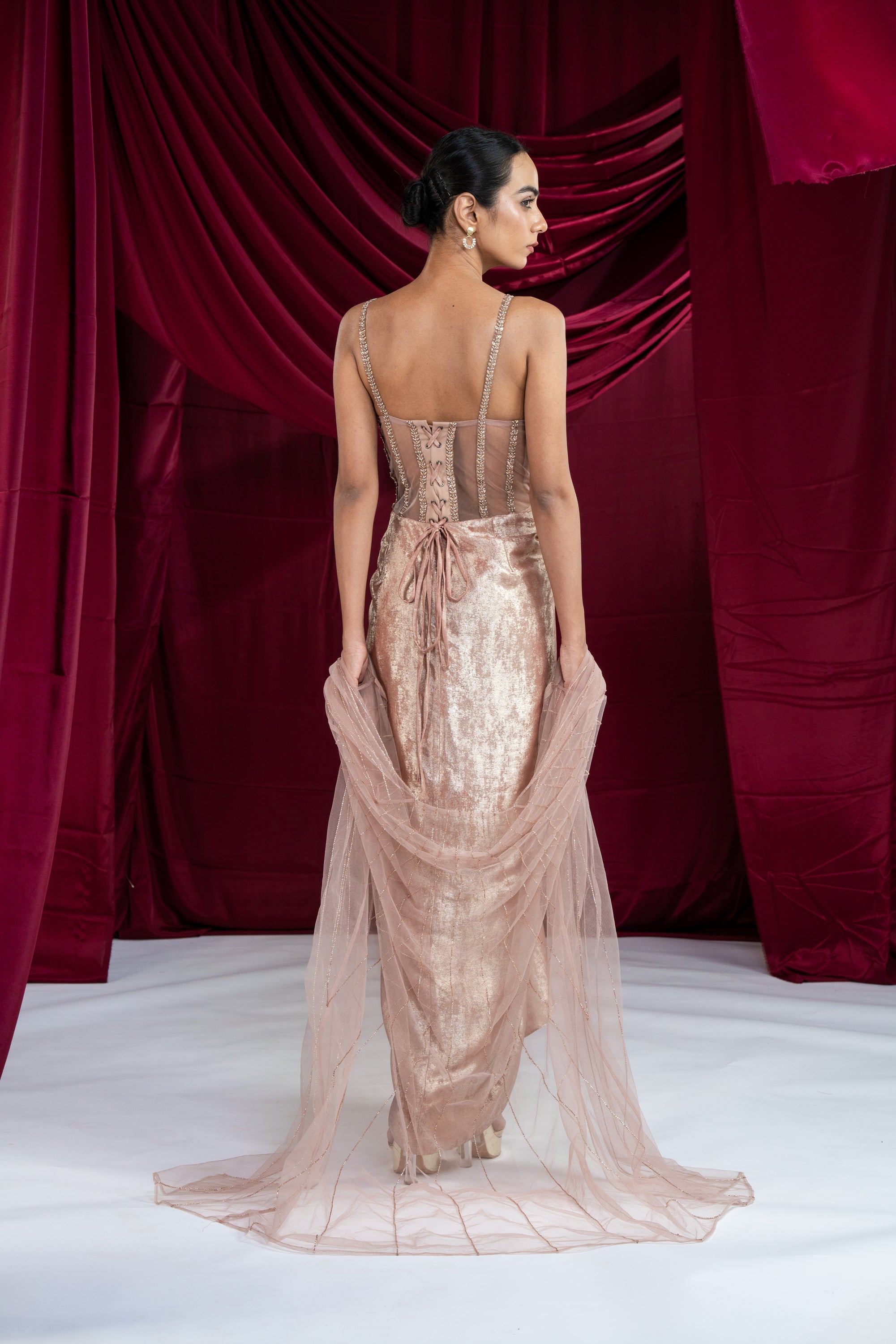 Rose Aura Drape Set