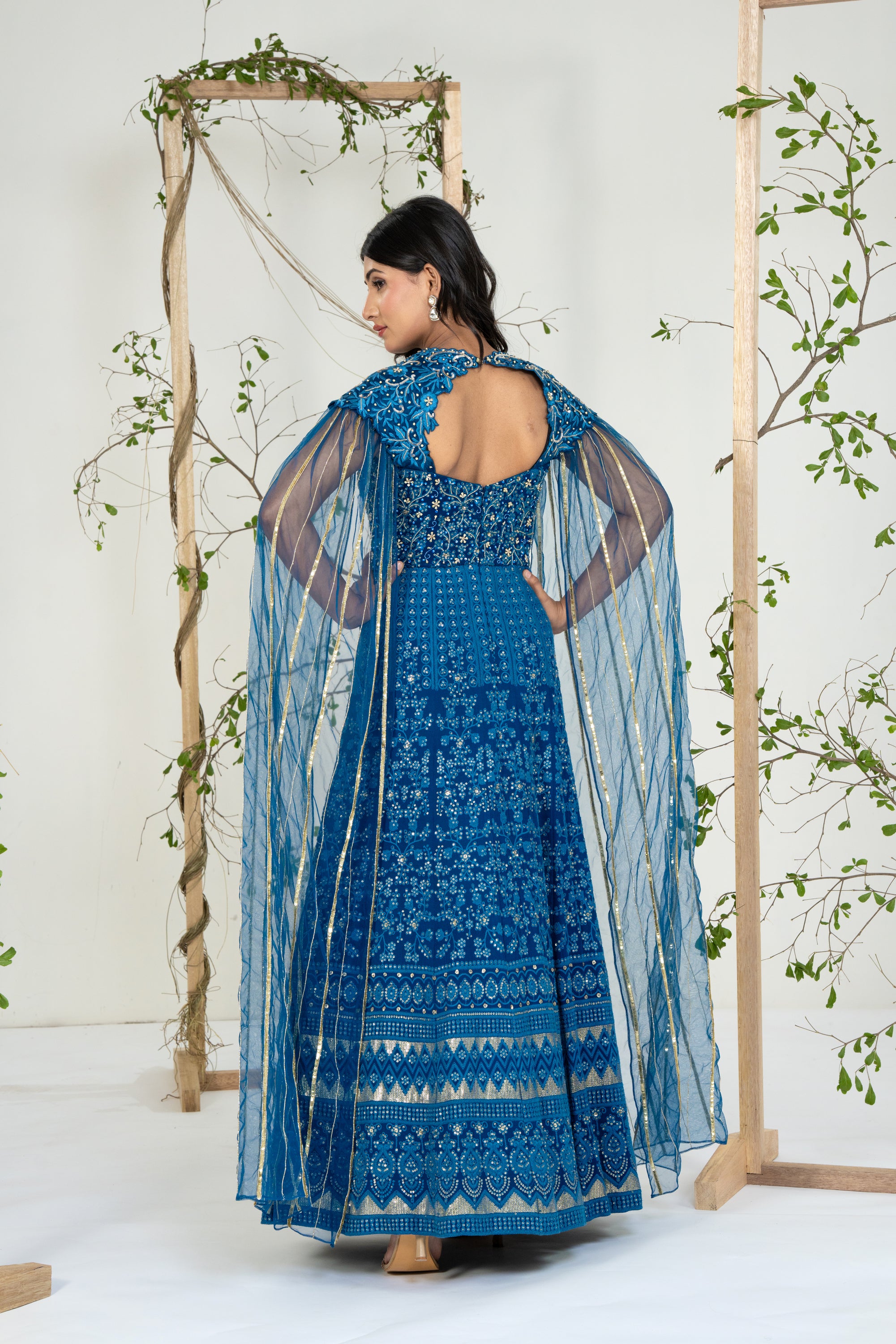 Noor-E-Neel Gown