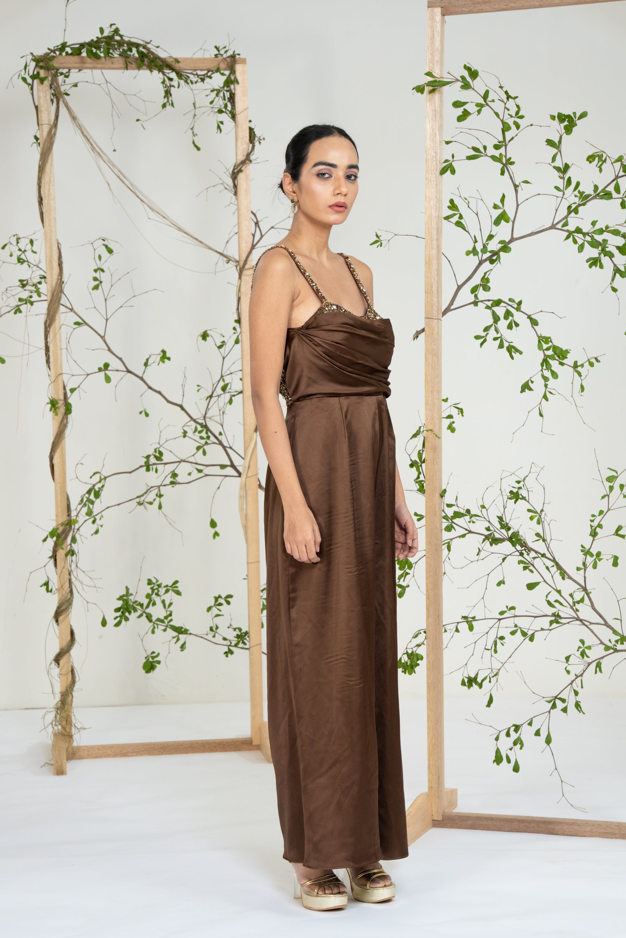 Bronze Bloom Jumpsuit