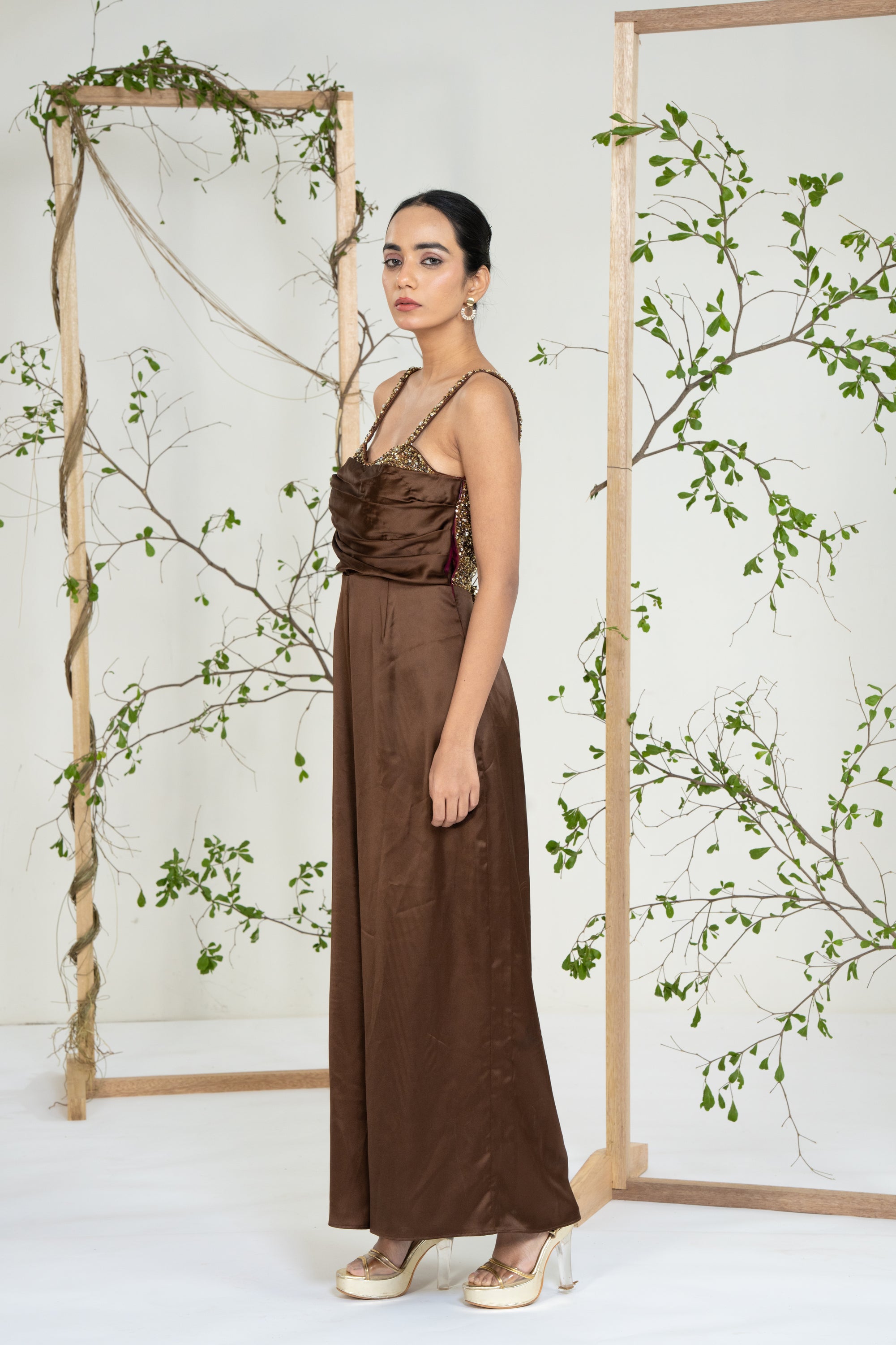 Bronze Bloom Jumpsuit