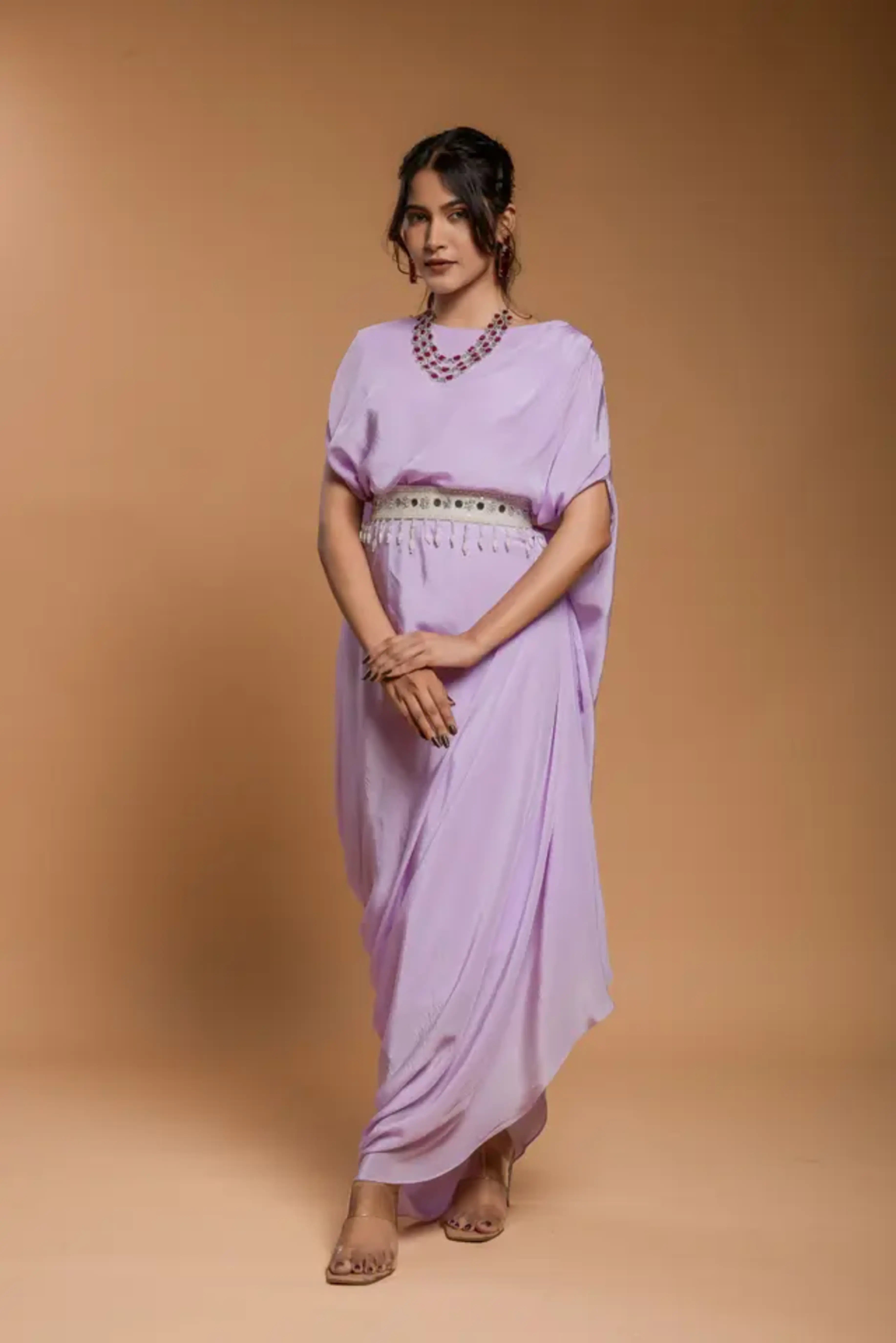 Pale Lavender Drape