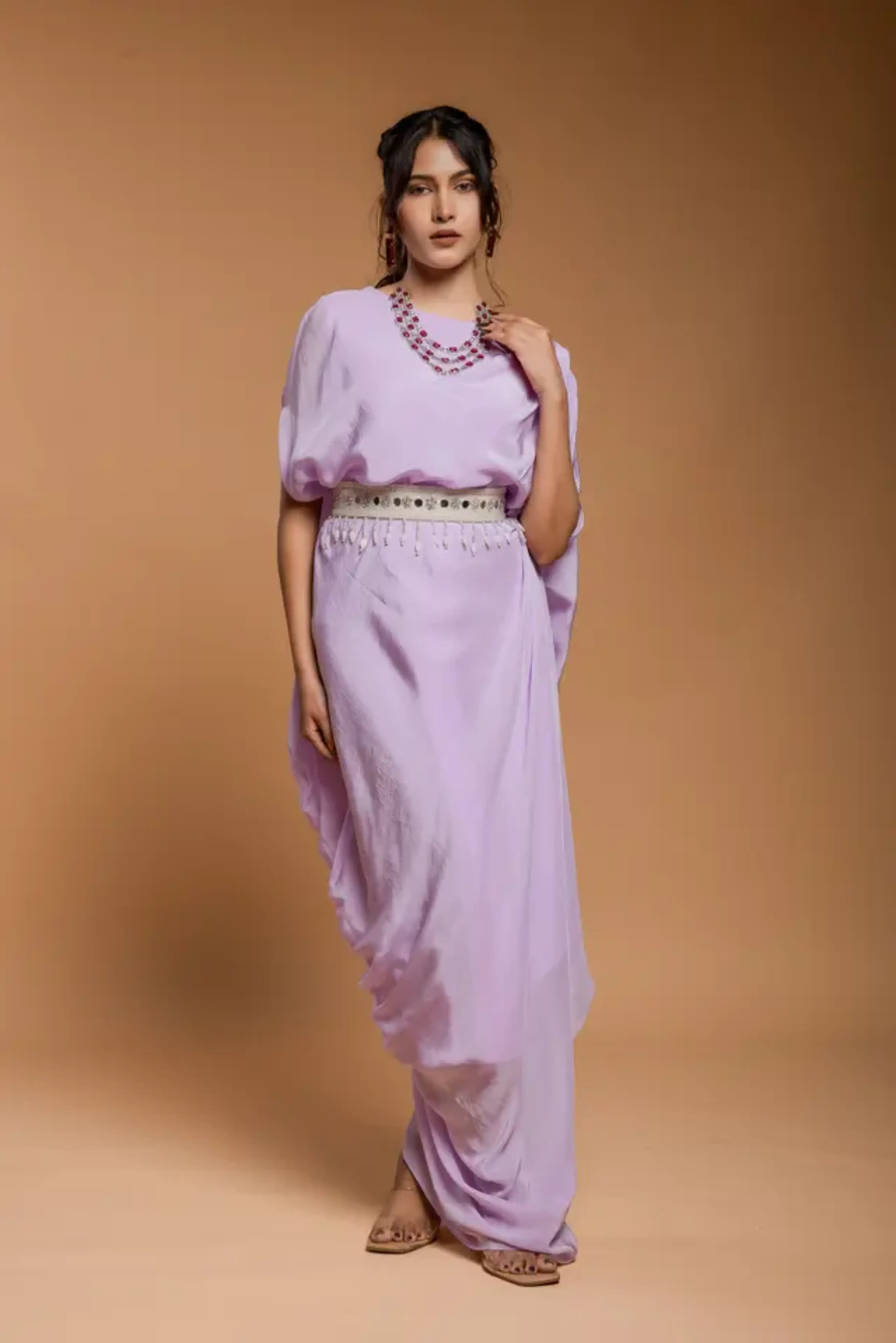 Pale Lavender Drape