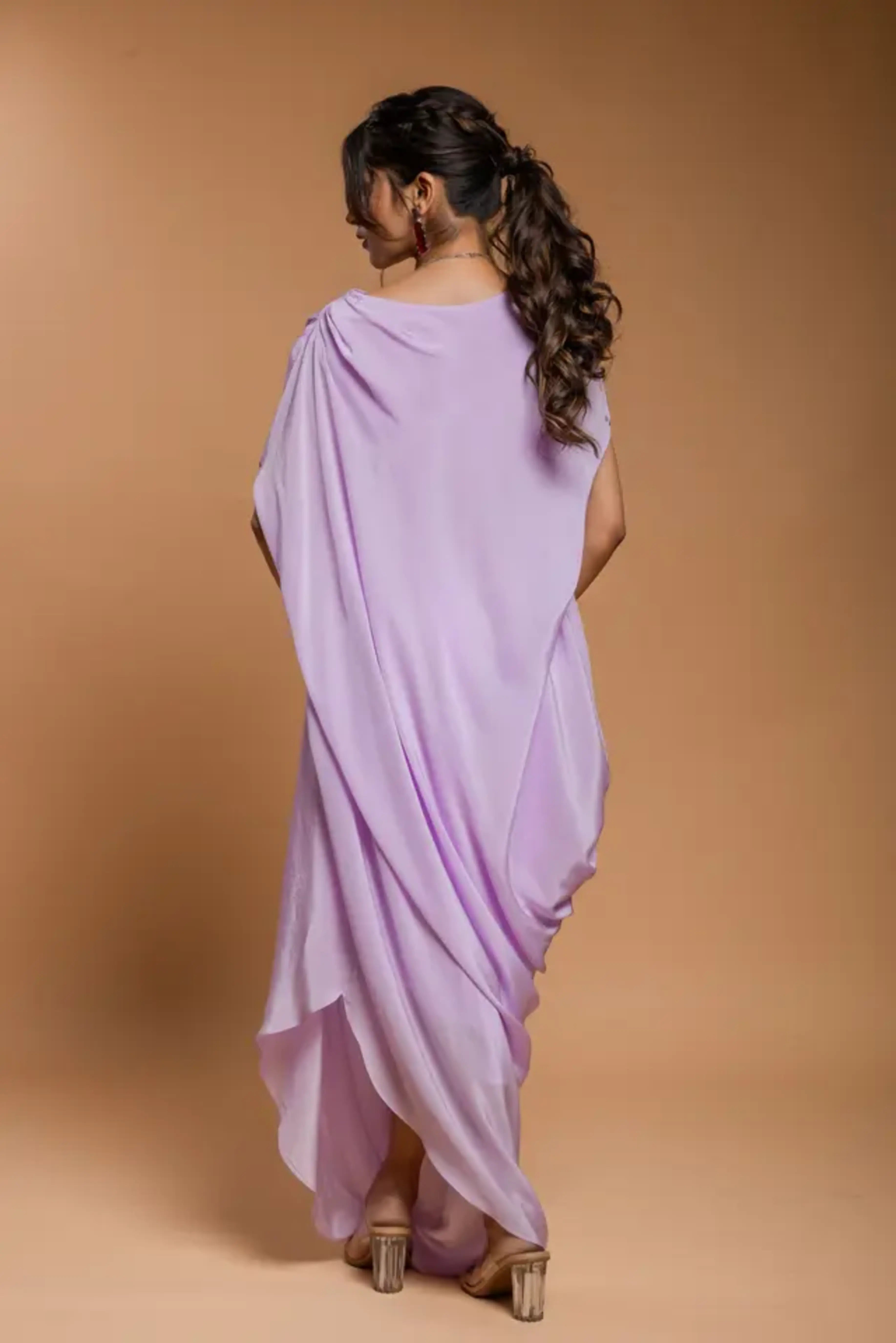 Pale Lavender Drape