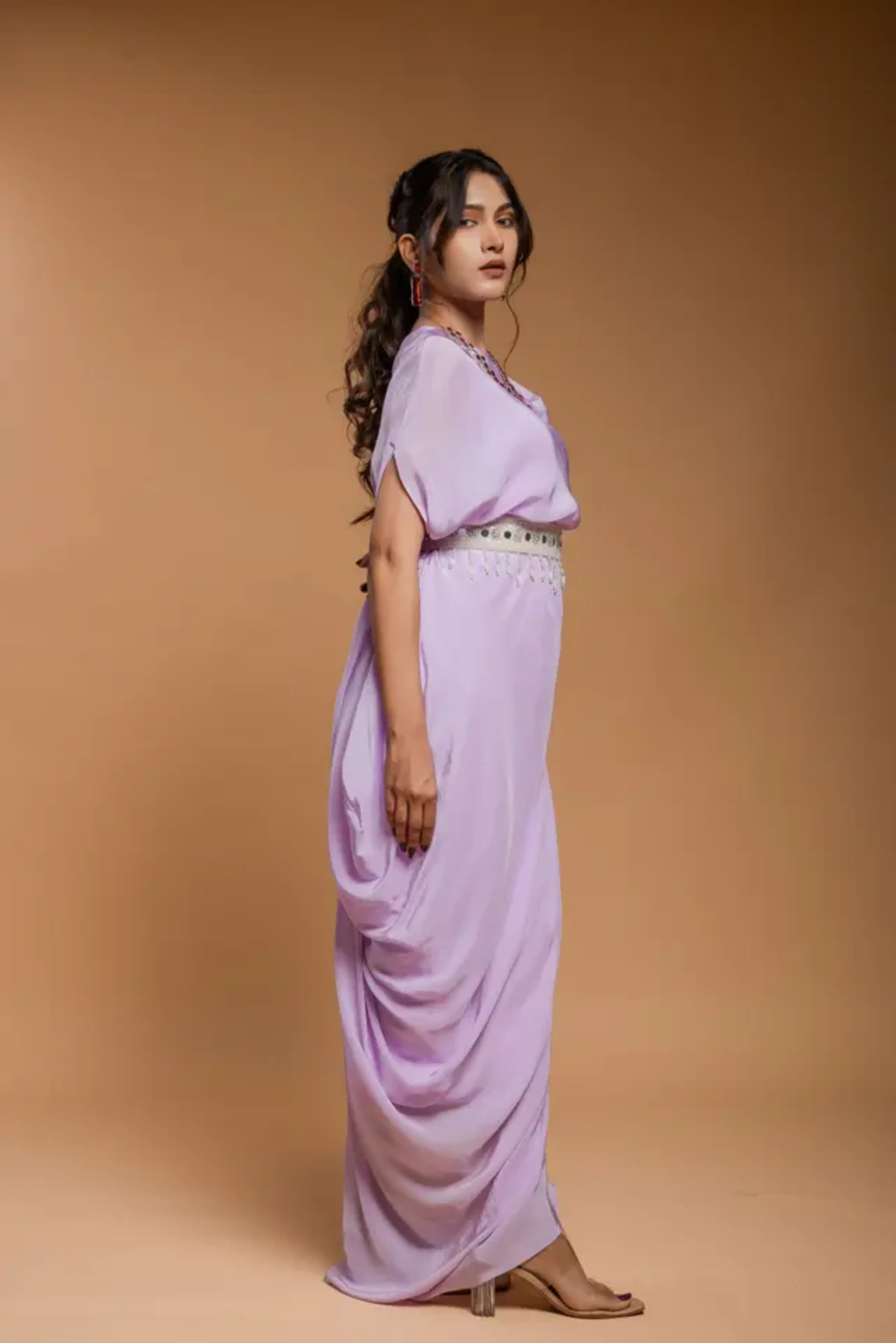 Pale Lavender Drape