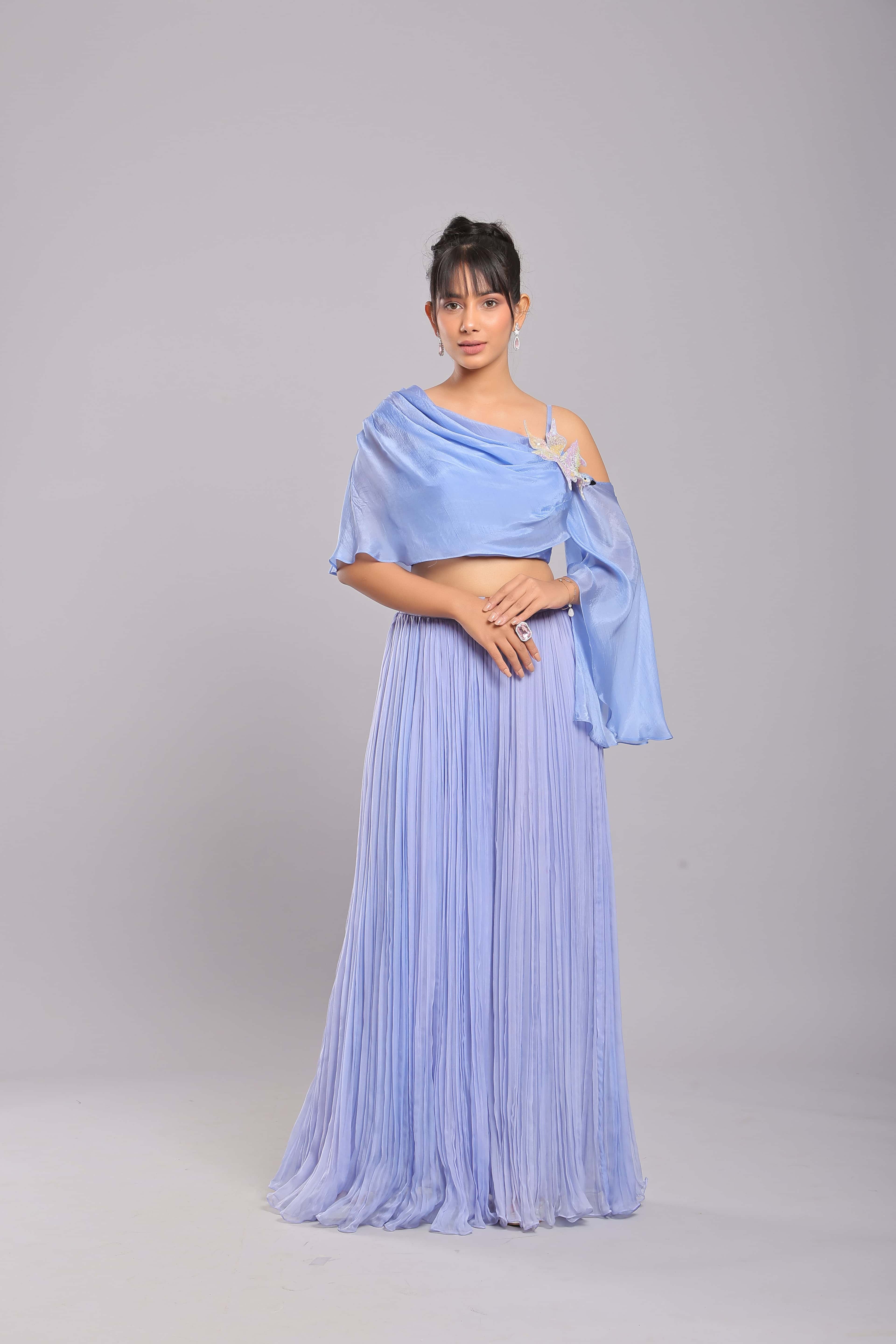 Bluebird elegance palazzo set