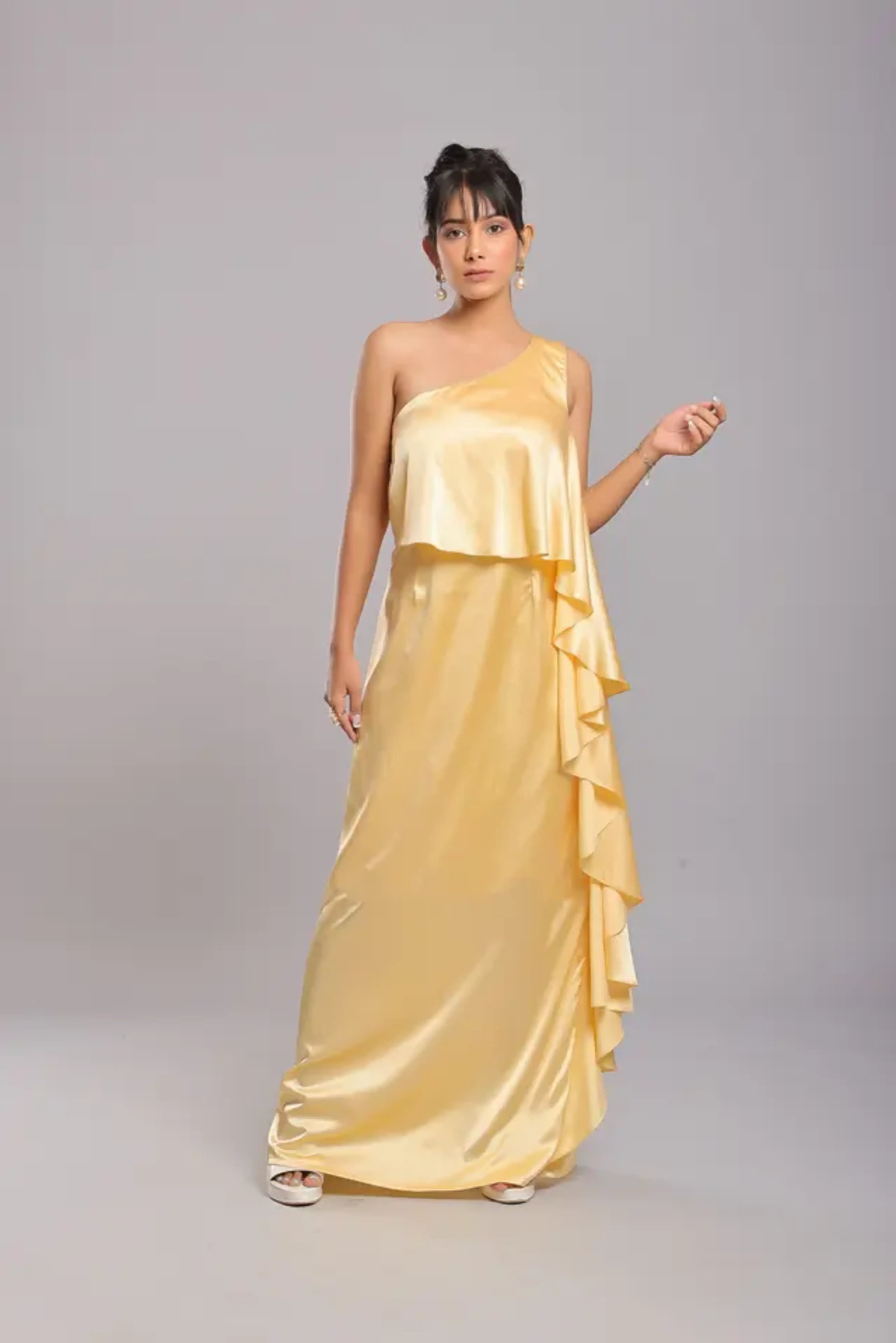 Mellow Yellow Elegance Dress