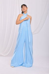 Ocean Breeze Halter Jumpsuit