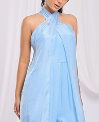 Ocean Breeze Halter Jumpsuit