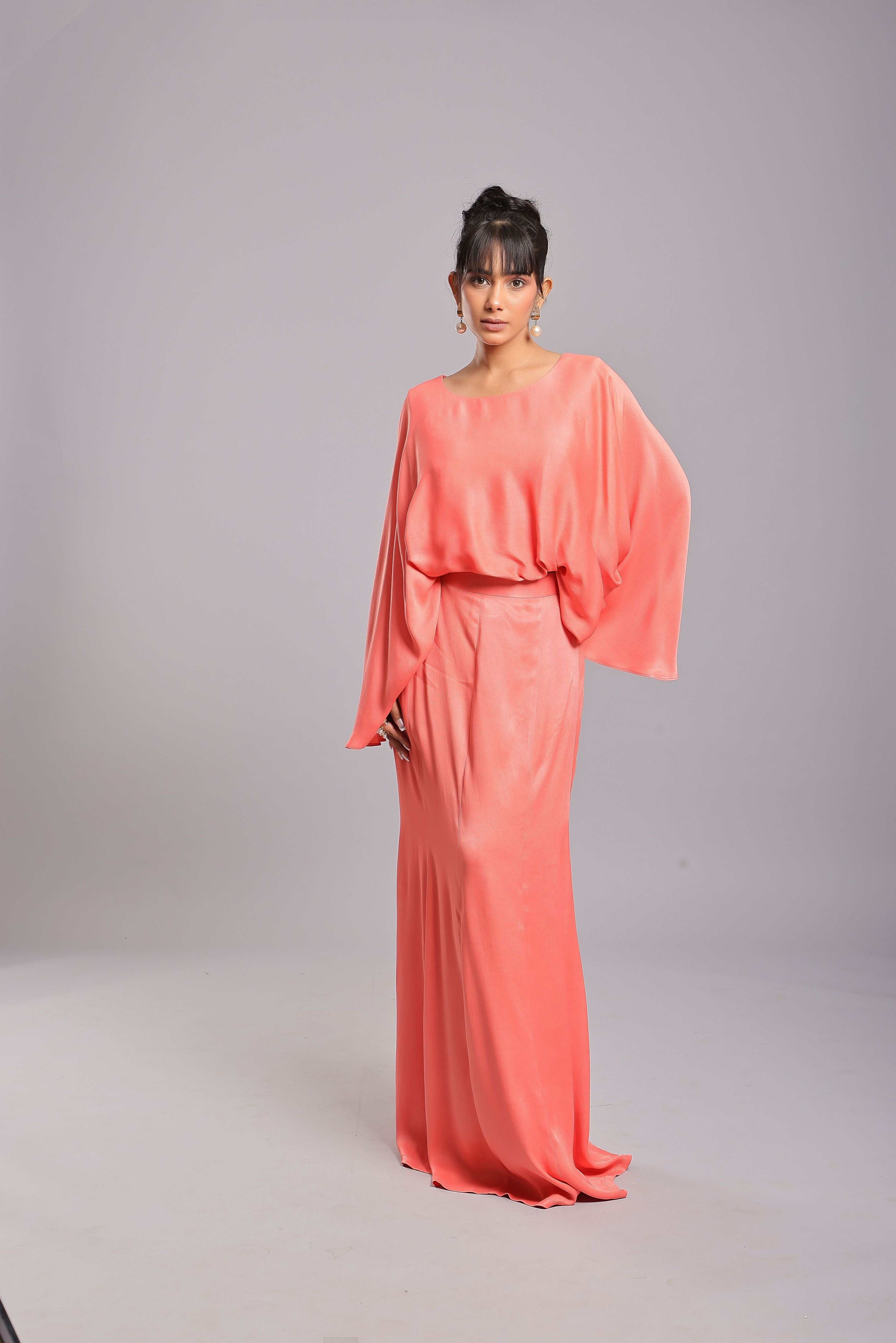 Coral Brezze Cape Set