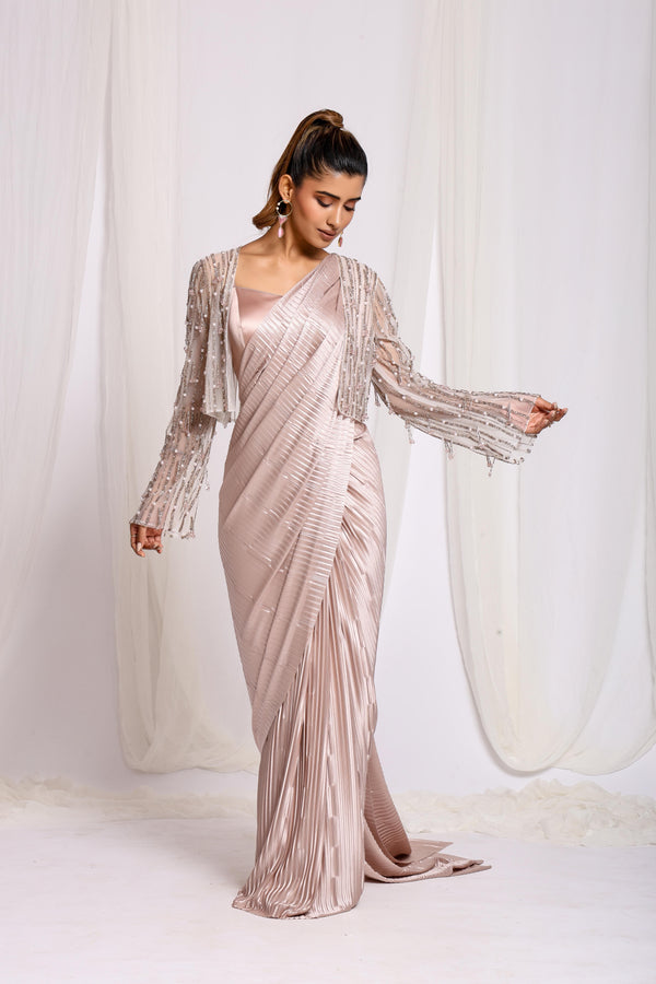 Dusty Rose Dream Saree