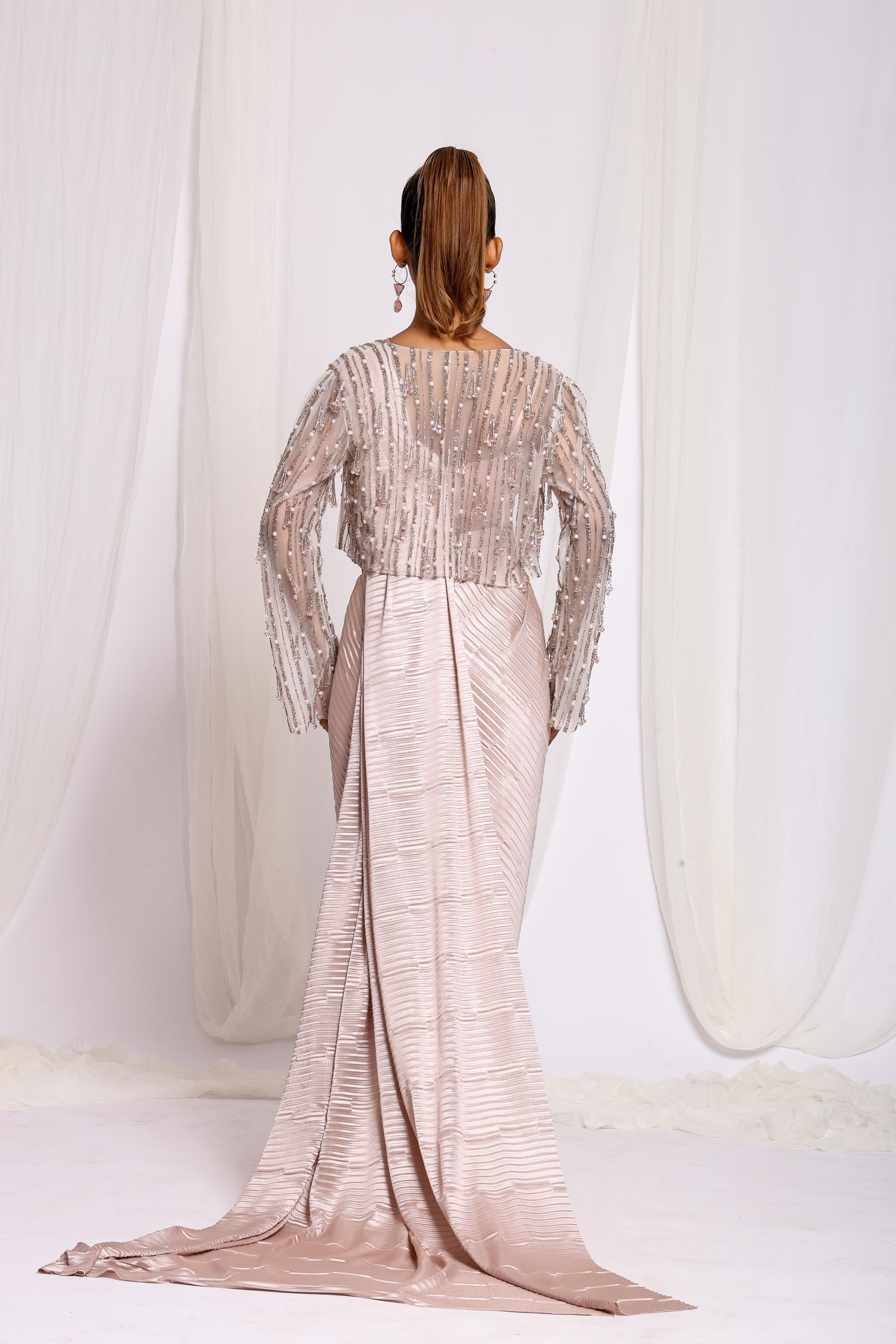 Dusty Rose Dream Saree