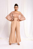 Mono Allure beige brillante