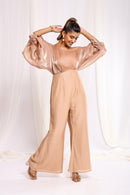 Mono Allure beige brillante