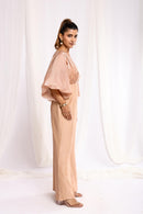 Mono Allure beige brillante