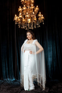 Finesse de plumas blancas