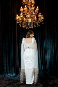 Finesse de plumas blancas