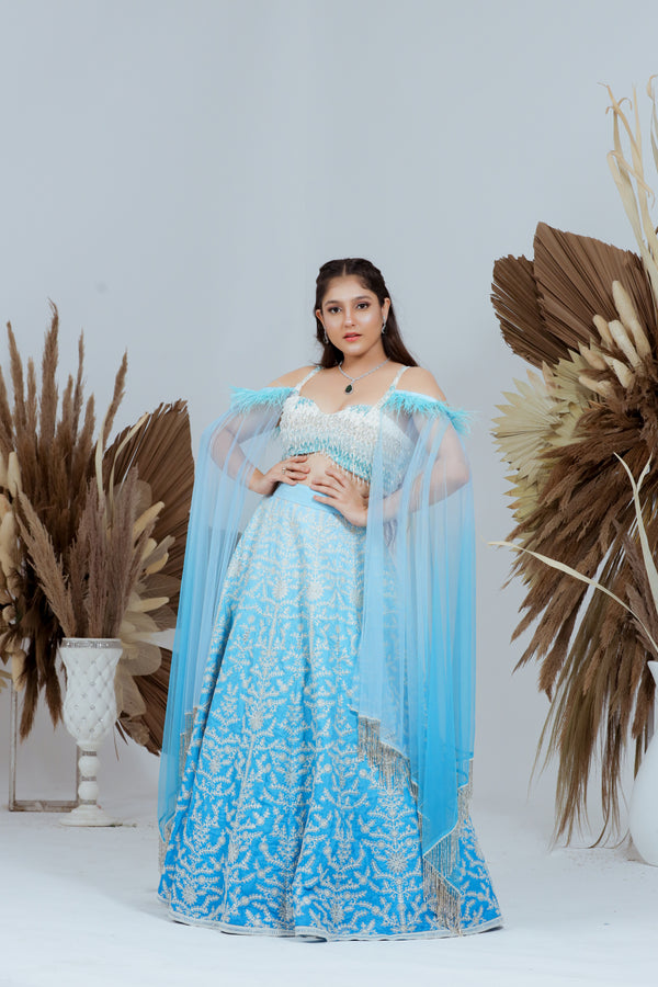 Ombre Bliss lehenga