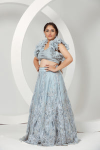 Ice Blue Frill Fantasy