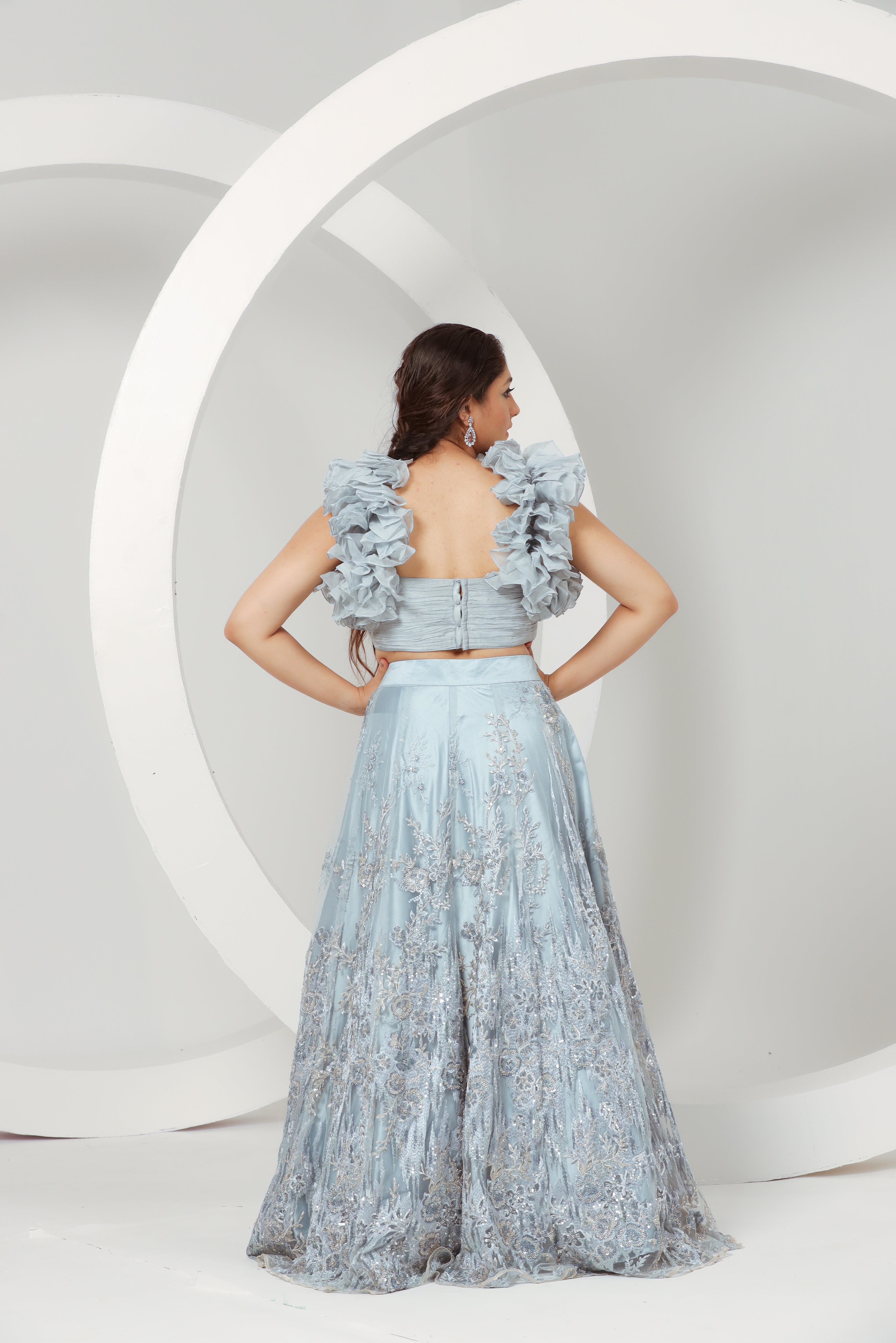 Ice Blue Frill Fantasy