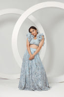 Ice Blue Frill Fantasy