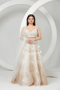 Ivory Sequin Elegance
