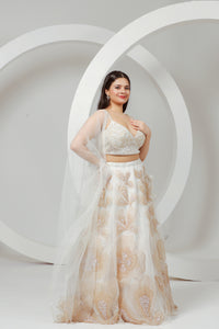Ivory Sequin Elegance