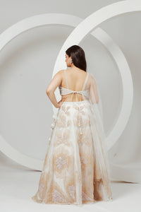 Ivory Sequin Elegance