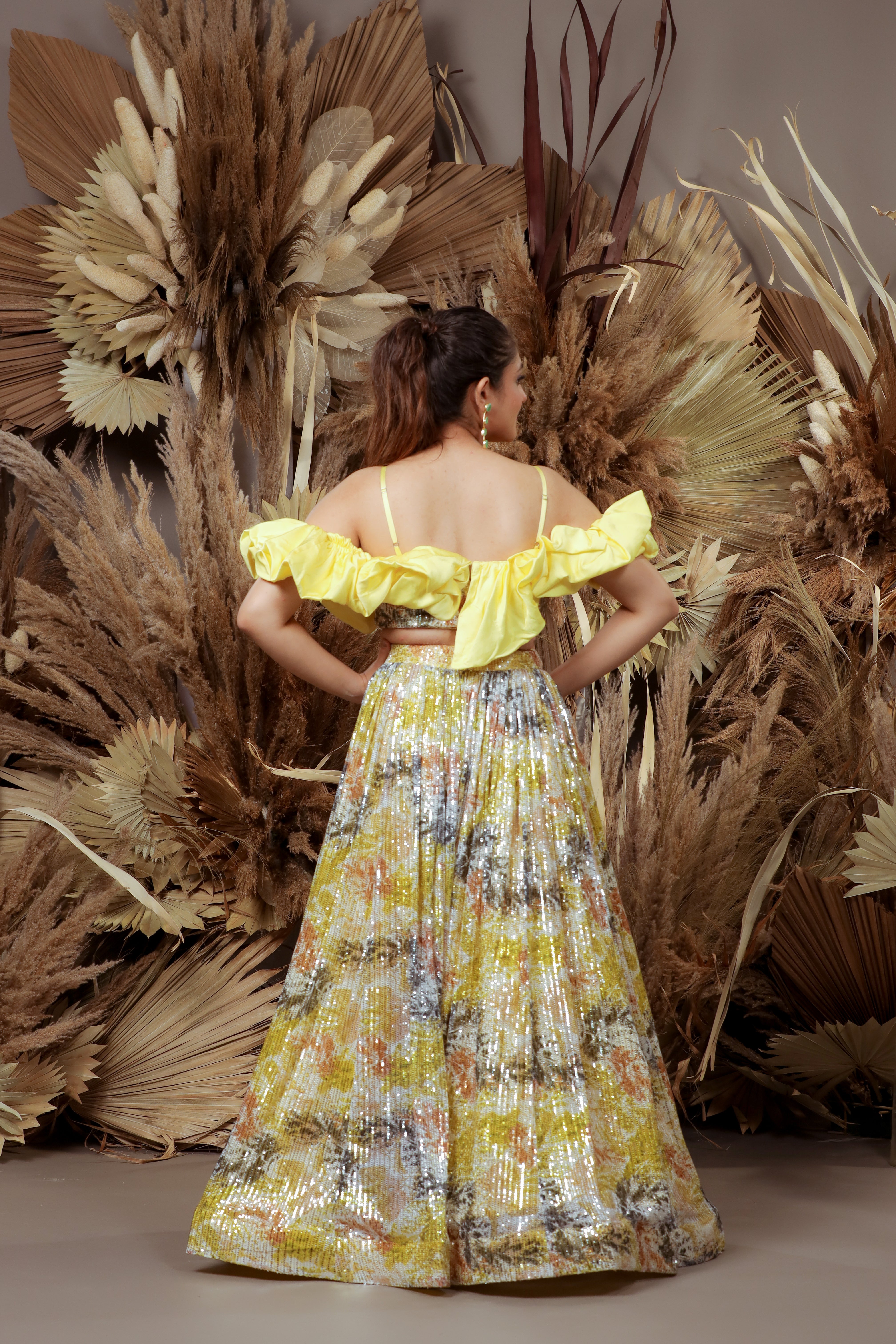 Vibrant Sequin Lehenga Melody