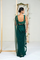 Emerald Mist Saree