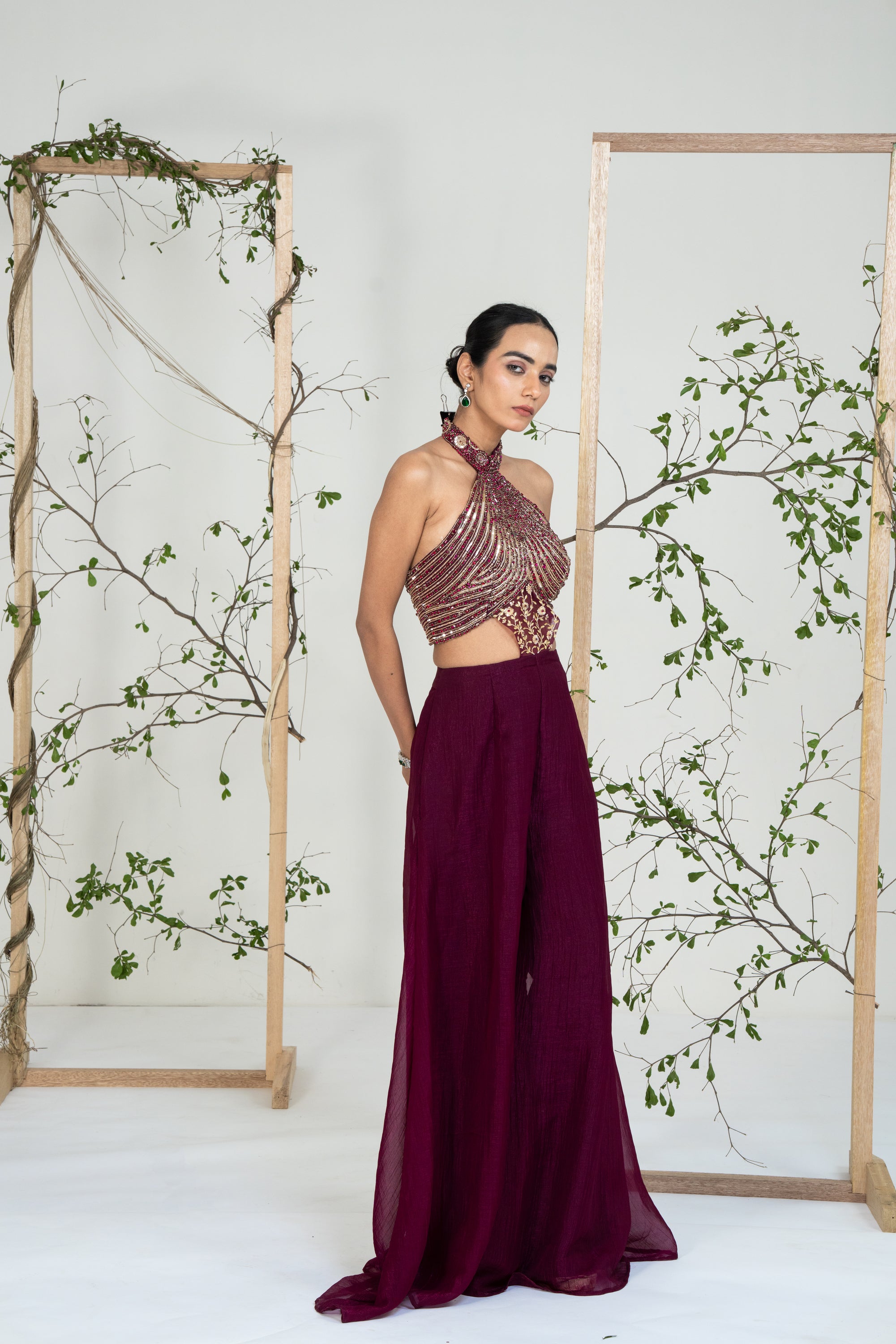 Berry Luxe Jumpsuit