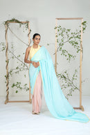 Buttercup Breeze Saree