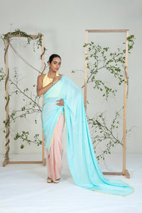 Buttercup Breeze Saree
