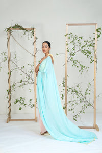 Buttercup Breeze Saree