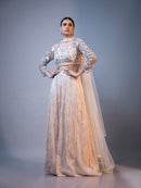 Nude Elegance Palazzo Set