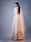 Nude Elegance Palazzo Set
